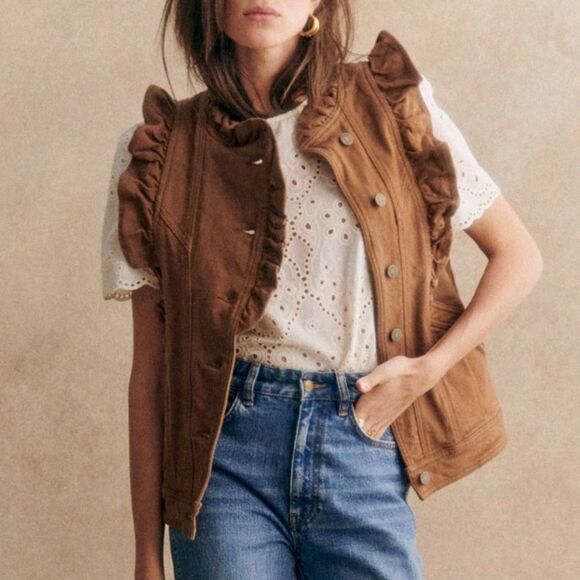 Sezane Jackets & Blazers - Sezane Faye Jacket Coffee